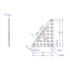 Треугольная пластина из анодированного алюминия Triangle Plate 6*8 (Pair) - «globural.ru» - Новоуральск