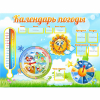 Стенд "Календарь погоды" 1х0,74 - «globural.ru» - Новоуральск