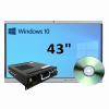 Интерактивная панель 43" (встроенный ПК, Win10) - «globural.ru» - Новоуральск