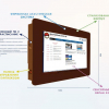Интерактивная панель «Расписание» 43” standart - «globural.ru» - Новоуральск