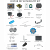 Robo kit DIYGO Мобильный робот с колесами всенаправленного движения - «globural.ru» - Новоуральск
