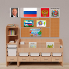 Уголок патриотического воспитания для дошкольников "Россия" Стандартный - «globural.ru» - Новоуральск