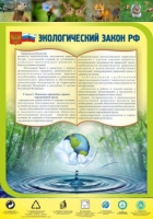 Стенд "Экологический закон РФ" - «globural.ru» - Новоуральск