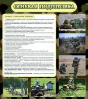 Стенд "Огневая подготовка" (вариант 2) - «globural.ru» - Новоуральск