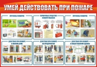 Стенд "Умей действовать при пожаре" - «globural.ru» - Новоуральск