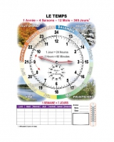 Le temps. Учебно наглядные пособия по французскому языку - «globural.ru» - Новоуральск