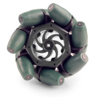 Технологичное колесо Mecanum 4" Mecanum Wheel 4" для конструктора VEX (4 штуки в упаковке) - «globural.ru» - Новоуральск
