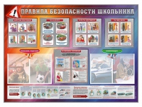Стенд-уголок "Правила безопасности школьника" - «globural.ru» - Новоуральск