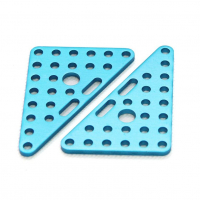 Треугольная пластина из анодированного алюминия Triangle Plate 6*8 (Pair) - «globural.ru» - Новоуральск