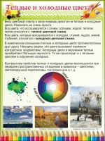 Стенд "Теплые и холодные цвета" - «globural.ru» - Новоуральск