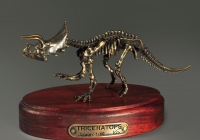 Модель скелета динозавра Triceratops - «globural.ru» - Новоуральск