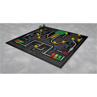 Соревновательное поле с элементами MakeX Stater Arenas Kit - «globural.ru» - Новоуральск