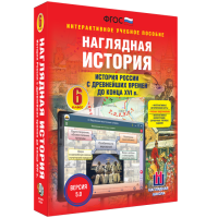 Наглядная история. История России с древнейших времен до конца XVI века. 6 класс - «globural.ru» - Новоуральск