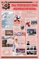 Плакат "Великая Отечественная война: Крах гитлеровского плана «молниеносной войны»" - «globural.ru» - Новоуральск