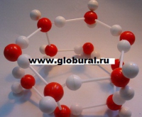 Модель "Кристаллическая решетка льда" (демонстрационная) - «globural.ru» - Новоуральск