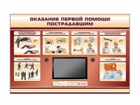 Многофункциональный интерактивный стенд-тренажер "Оказание первой помощи пострадавшим" для учащихся общеобразовательных учреждений - «globural.ru» - Новоуральск