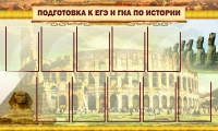 Стенд "Подготовка к ЕГЭ и ОГЭ по истории вариант 2 ( 9 кармашков)" - «globural.ru» - Новоуральск