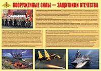 Плакат "Вооруженные Силы – защитники Отечества" - «globural.ru» - Новоуральск