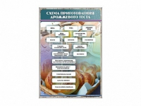 Стенд "Схема приготовления дрожжевого теста" - «globural.ru» - Новоуральск