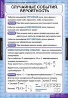 Математика. Теория вероятностей и математическая статистика (комплект таблиц) - «globural.ru» - Новоуральск