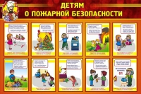 Стенд "Детям о пожарной безопасности" - «globural.ru» - Новоуральск