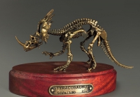 Модель скелета динозавра Styracosaurus - «globural.ru» - Новоуральск