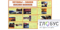 Стенд "Уставы закон жизни воинов" - «globural.ru» - Новоуральск