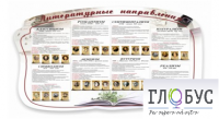 Стенд "Литературные направления" - «globural.ru» - Новоуральск