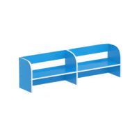 Надстройка к столу открытая (синий/белый) - «globural.ru» - Новоуральск