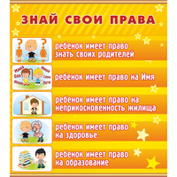 Стенд "Знай свои права" - «globural.ru» - Новоуральск