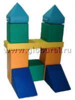 Мягкий модуль-конструктор "Городок" 1 (ВИК) - «globural.ru» - Новоуральск