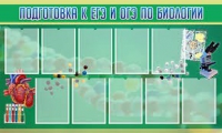 Стенд "Подготовка к ЕГЭ и ОГЭ по биологии" (вариант 2) - «globural.ru» - Новоуральск
