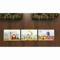 Комплект настенных панелей «Стройка» - «globural.ru» - Новоуральск