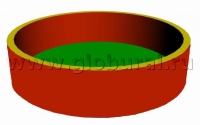 Сухой бассейн круглый - «globural.ru» - Новоуральск