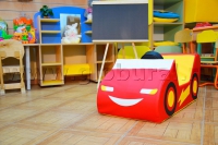Напольная игрушка "Машинка - гонка" с аппликацией (ВИК) - «globural.ru» - Новоуральск