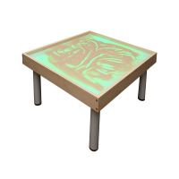 Столик на ножках для рисования песком Радуга. Подсветка RGB - «globural.ru» - Новоуральск