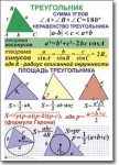 Геометрия "Геометрия. 7-11 класс" Комплект таблиц по геометрии математике. Учебно наглядные пособия - «globural.ru» - Новоуральск