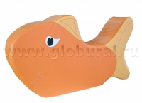 Напольная игрушка "Рыбка" с аппликацией (ВИК) - «globural.ru» - Новоуральск