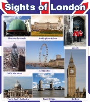 Стенд "Sights of london" - «globural.ru» - Новоуральск