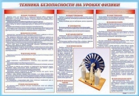 Стенд-уголок "Техника безопасности на уроках физики" - «globural.ru» - Новоуральск