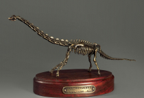 Модель скелета динозавра Brachiosaurus - «globural.ru» - Новоуральск