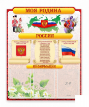 Стенд "Наша родина Россия" - «globural.ru» - Новоуральск
