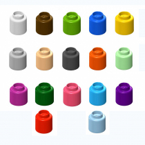  Элемент конструктора одиночный одноцветный Color Blocks 100 штук - «globural.ru» - Новоуральск