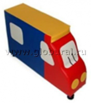 Напольная мягкая игрушка "Грузовик" каталка - «globural.ru» - Новоуральск
