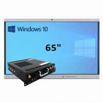 Интерактивная панель 65" (встроенный ПК Win10, Intel i5) - «globural.ru» - Новоуральск