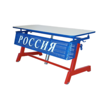 Стол ученический двухместный "Патриот-2п" на газовом лифте (р.гр. № 3-7 и наклоном столешницы ) - «globural.ru» - Новоуральск