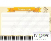 Стенд "Нотный стан" - «globural.ru» - Новоуральск