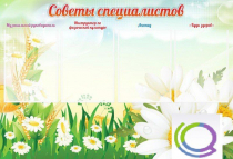 Стенд "Советы специалистов" - «globural.ru» - Новоуральск