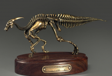 Модель скелета динозавра Parasaurolophus  - «globural.ru» - Новоуральск