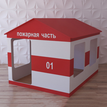 Детский игровой домик «Пожарная служба» - «globural.ru» - Новоуральск